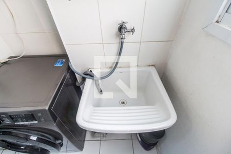 Apartamento para alugar com 62m², 2 quartos e 1 vagaDetalhe da area de serviço