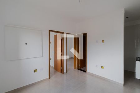 Sala e Cozinha  de apartamento para alugar com 2 quartos, 38m² em Vila Marieta, São Paulo