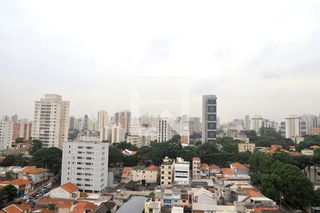 Varanda vista de kitnet/studio para alugar com 0 quarto, 27m² em Vila Mariana, São Paulo