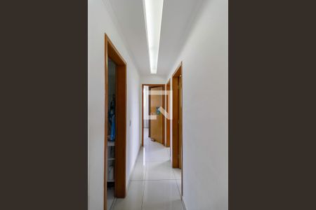 Corredor de apartamento à venda com 3 quartos, 80m² em Castelo, Belo Horizonte