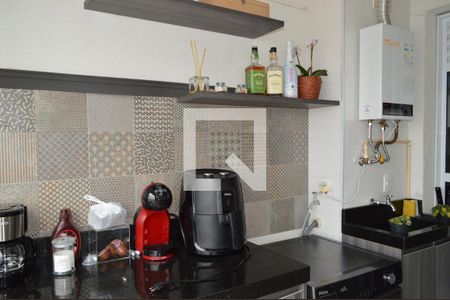 Varanda Gourmet de apartamento à venda com 1 quarto, 47m² em Cambuci, São Paulo