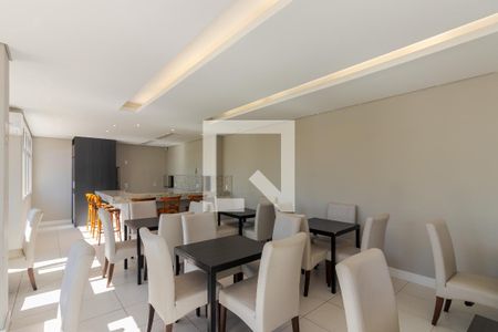 Apartamento para alugar com 55m², 2 quartos e 1 vagaÁrea comum - Salão de festas