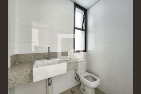 Banheiro Social de apartamento à venda com 3 quartos, 79m² em Serra, Belo Horizonte
