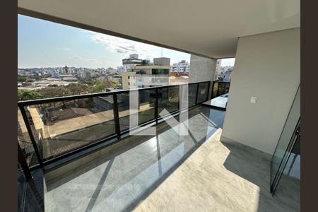 Sacada de apartamento à venda com 4 quartos, 160m² em Castelo, Belo Horizonte