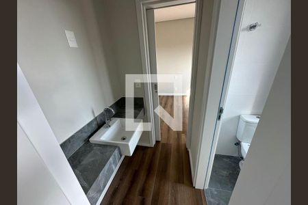 Banheiro da Suíte de apartamento à venda com 4 quartos, 160m² em Castelo, Belo Horizonte