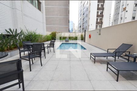 Apartamento para alugar com 33m², 1 quarto e 1 vagaÁrea comum/ piscina