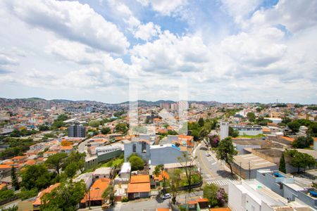 Vista da varanda de apartamento à venda com 3 quartos, 60m² em Vila Vitória, Santo André