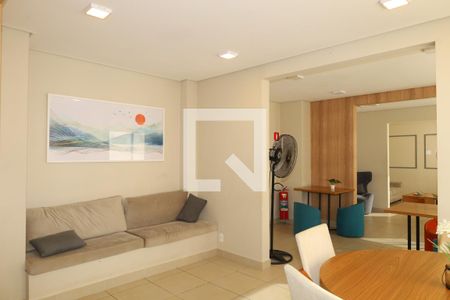 Apartamento para alugar com 38m², 2 quartos e 1 vagaÁrea comum - Salão de festas