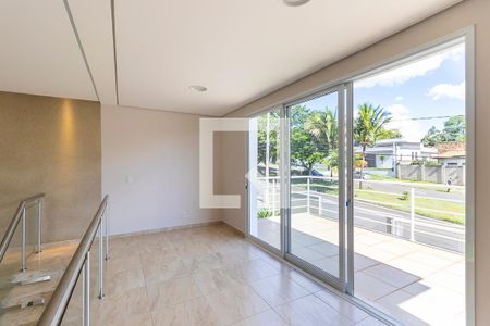 Sala de casa de condomínio à venda com 3 quartos, 1200m² em Loteamento Alphaville Campinas, Campinas