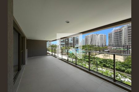 Varanda Sala de apartamento à venda com 3 quartos, 185m² em Barra da Tijuca, Rio de Janeiro