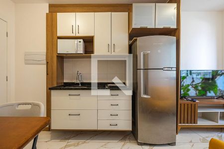 Sala/Cozinha de apartamento à venda com 1 quarto, 26m² em Pinheiros, São Paulo