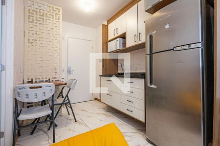 Sala/Cozinha de apartamento à venda com 1 quarto, 26m² em Pinheiros, São Paulo