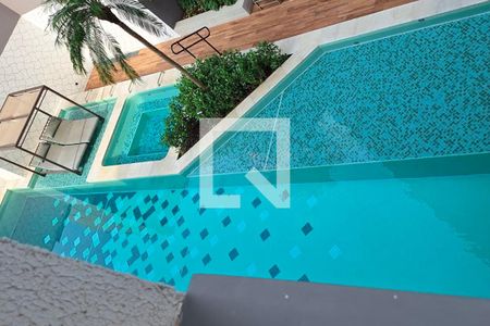 Sala/Cozinha - Vista de apartamento à venda com 1 quarto, 26m² em Pinheiros, São Paulo