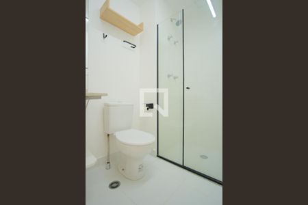 Banheiro de kitnet/studio à venda com 1 quarto, 27m² em Vila Matilde, São Paulo