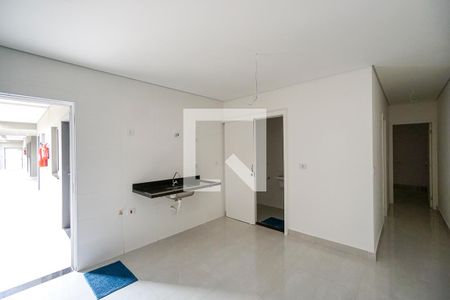 Sala e cozinha de apartamento à venda com 2 quartos, 40m² em Vila Carrão, São Paulo