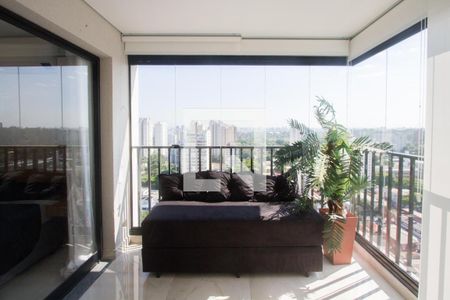 Varanda de apartamento para alugar com 1 quarto, 31m² em Santo Amaro, São Paulo
