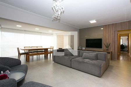 Sala de apartamento à venda com 4 quartos, 171m² em Chácara Santo Antônio (zona Leste), São Paulo