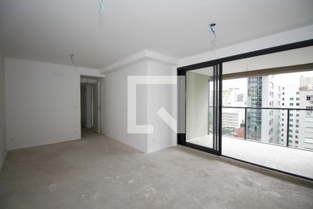 Sala de Estar e Jantar de apartamento à venda com 3 quartos, 102m² em Jardim Paulista, São Paulo