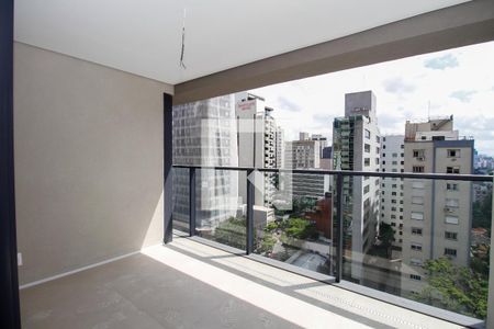 Varanda de apartamento à venda com 3 quartos, 102m² em Jardim Paulista, São Paulo