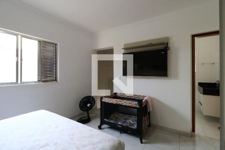 Suíte de casa à venda com 3 quartos, 157m² em Parque Capuava, Santo André