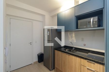 Studio à venda com 26m², 1 quarto e sem vagaCozinha