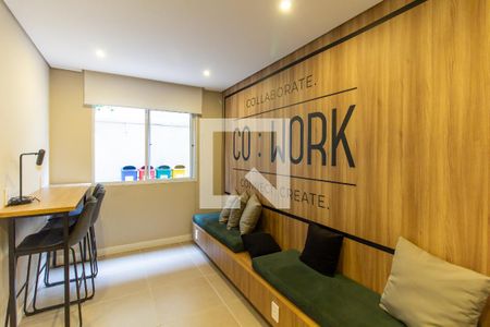 Apartamento para alugar com 27m², 1 quarto e sem vaga Apartamento para alugar com 27m², 1 quarto e sem vagaCoworking
