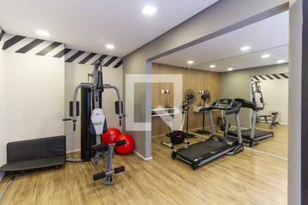 Apartamento para alugar com 27m², 1 quarto e sem vaga Apartamento para alugar com 27m², 1 quarto e sem vagaÁrea comum - Academia