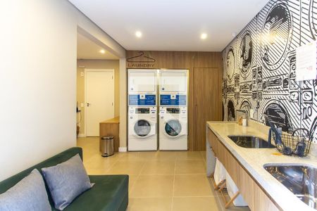 Apartamento para alugar com 27m², 1 quarto e sem vaga Apartamento para alugar com 27m², 1 quarto e sem vagaLavanderia