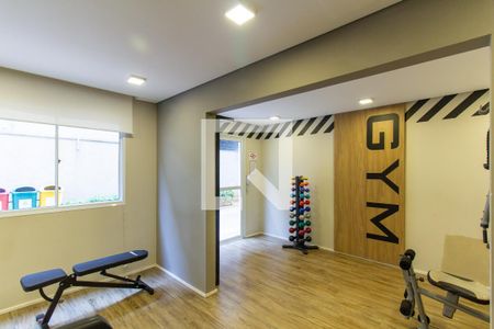 Apartamento para alugar com 27m², 1 quarto e sem vaga Apartamento para alugar com 27m², 1 quarto e sem vagaÁrea comum - Academia