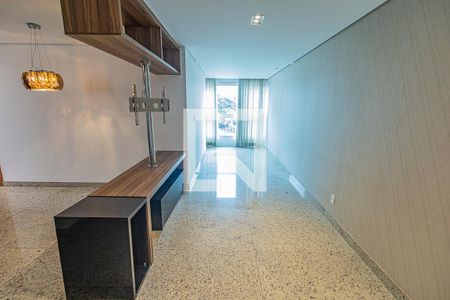 Sala de apartamento para alugar com 3 quartos, 90m² em Castelo, Belo Horizonte