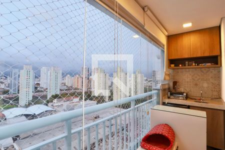 Varanda gourmet de apartamento à venda com 2 quartos, 67m² em Brás, São Paulo