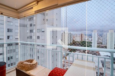 Varanda gourmet de apartamento à venda com 2 quartos, 67m² em Brás, São Paulo