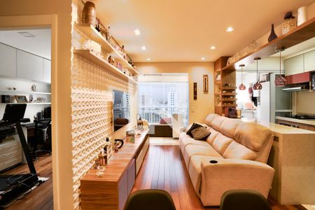 Sala de apartamento à venda com 2 quartos, 67m² em Brás, São Paulo