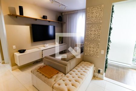 Sala de apartamento à venda com 2 quartos, 68m² em Vila Andrade, São Paulo
