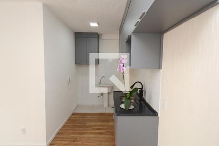 Apartamento para alugar com 36m², 2 quartos e 1 vagaCozinha e Área de Serviço