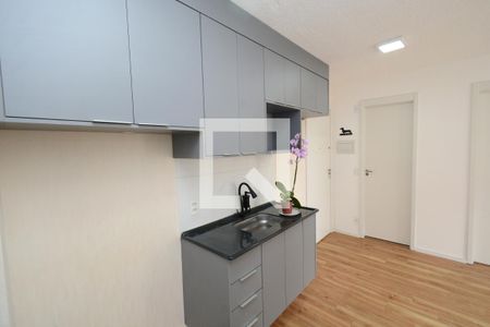 Apartamento para alugar com 36m², 2 quartos e 1 vagaCozinha e Área de Serviço