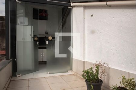 Studio para alugar com 50m², 1 quarto e sem vagaVaranda