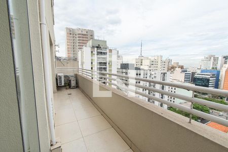 Varanda da sala de apartamento à venda com 2 quartos, 105m² em Vila Mariana, São Paulo