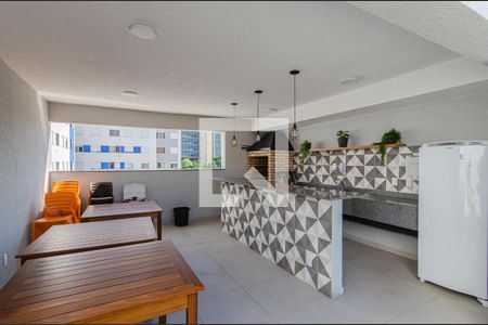 Apartamento para alugar com 37m², 2 quartos e 1 vagaÁrea comum - Churrasqueira