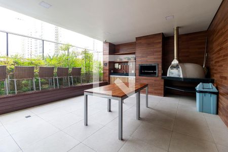 Apartamento à venda com 51m², 1 quarto e 1 vagaChurrasqueira