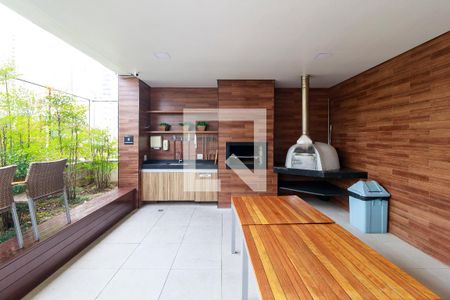 Apartamento à venda com 51m², 1 quarto e 1 vagaChurrasqueira