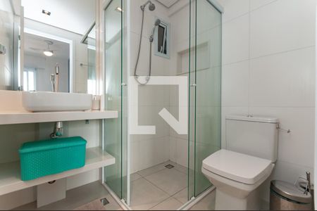 Apartamento para alugar com 64m², 2 quartos e 1 vaga Apartamento para alugar com 64m², 2 quartos e 1 vagaBanheiro do quarto 1 Suíte