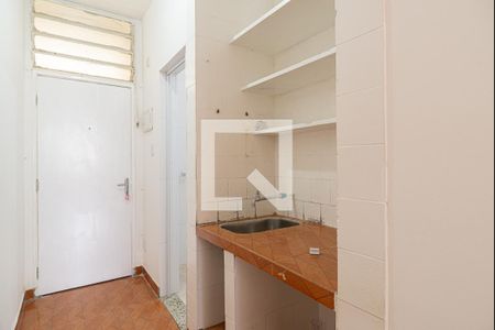 Cozinha de kitnet/studio à venda com 1 quarto, 35m² em Bela Vista, São Paulo