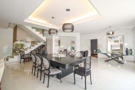 Sala de estar e jantar de casa à venda com 5 quartos, 330m² em Jardim Quarto Centenário, Campinas