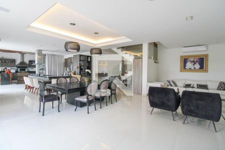 Sala de estar e jantar de casa à venda com 5 quartos, 330m² em Jardim Quarto Centenário, Campinas