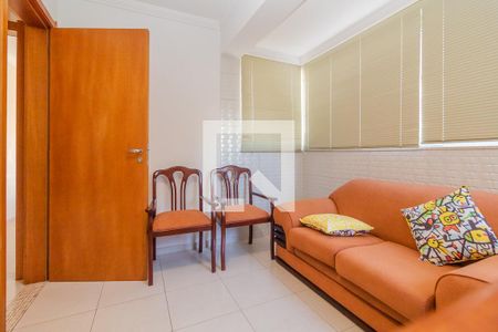 Sala de tv de apartamento à venda com 3 quartos, 120m² em Menino Deus, Porto Alegre