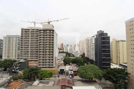 Vista da Varanda de kitnet/studio para alugar com 1 quarto, 32m² em Moema, São Paulo