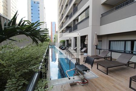 Studio para alugar com 32m², 1 quarto e sem vagaÁrea Comum - Piscina