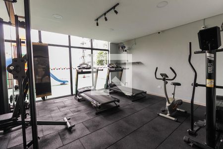 Apartamento para alugar com 38m², 1 quarto e sem vaga Apartamento para alugar com 38m², 1 quarto e sem vagaAcademia