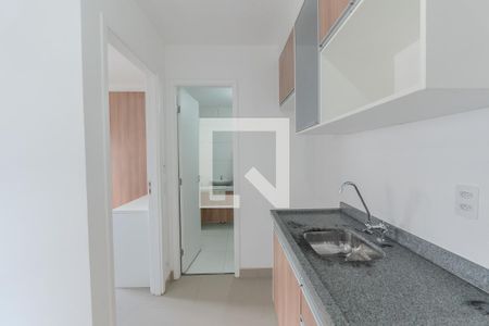 Cozinha de apartamento para alugar com 1 quarto, 24m² em Bela Vista, São Paulo
